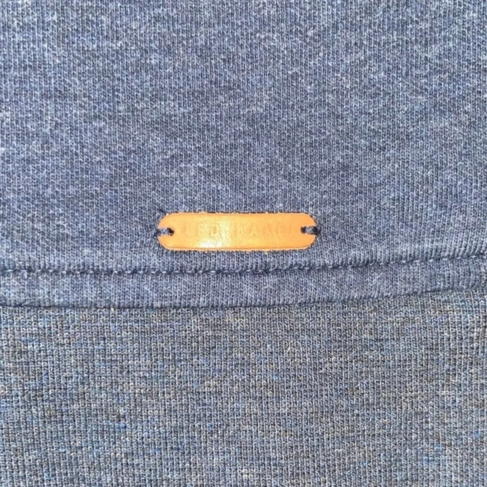 TED BAKER London Navy Blue Valerio Sweater Half Zip Pullover Size Small - Picture 4 of 15